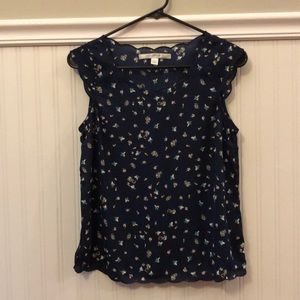 Lauren Conrad Floral shirt